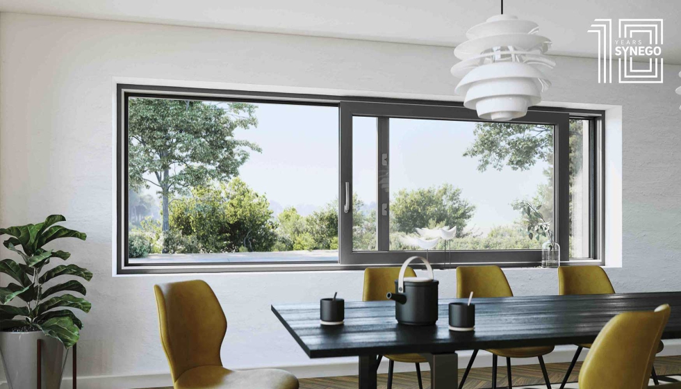 O Synego, o primeiro sistema de 80 mm da Rehau, caracteriza-se pelo seu elevado desempenho t�rmico