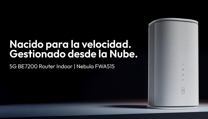 El Nebula FWA515 est� fabricado con un 95% de pl�stico reciclado y enviado en un embalaje libre de COV, hal�genos y pl�stico...