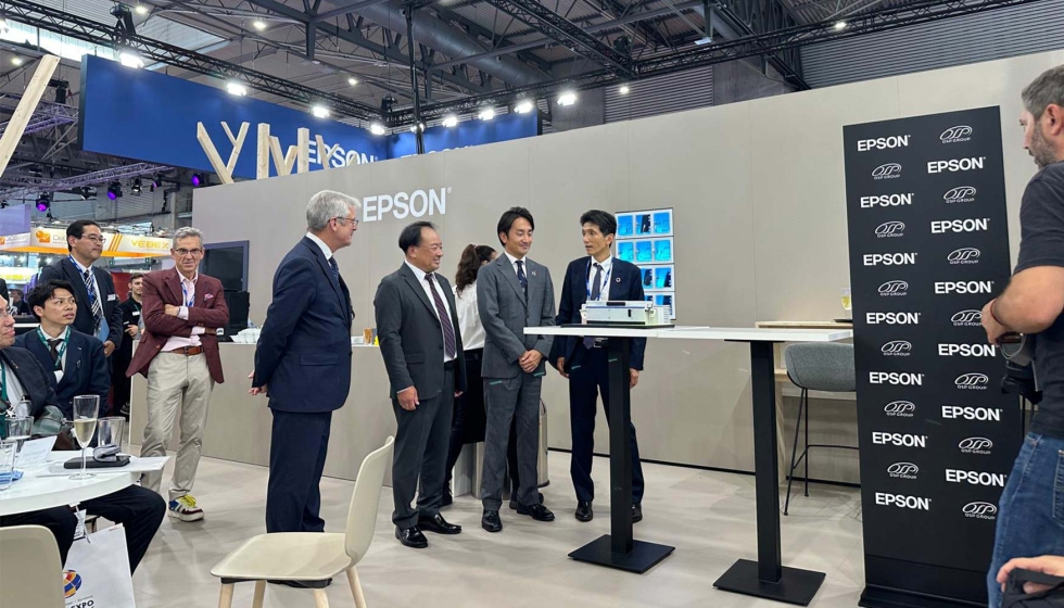 Presentacin de Epson en Labelexpo 2025