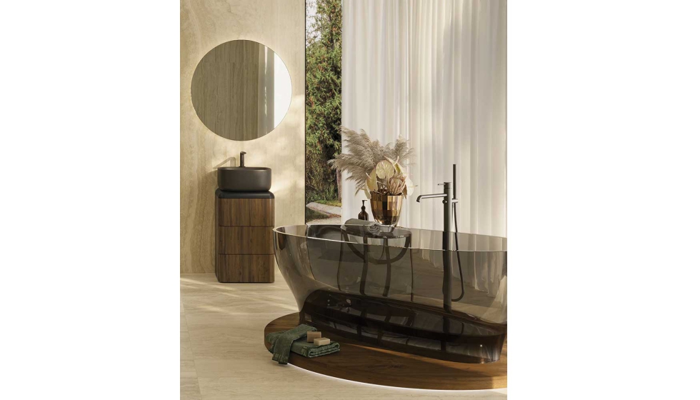 La ba�era Swan, con su dise�o atemporal y su nueva gama crom�tica, se posiciona como una opci�n destacada para proyectos de ba�o de alto nivel...