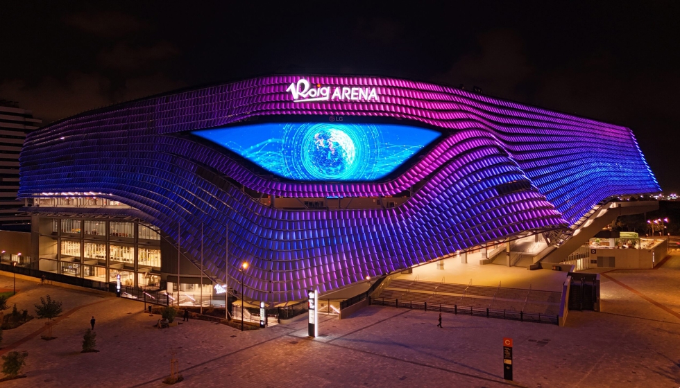 En 2025 Eiffage Energ�a Sistemas ha participado en el Roig Arena de Valencia