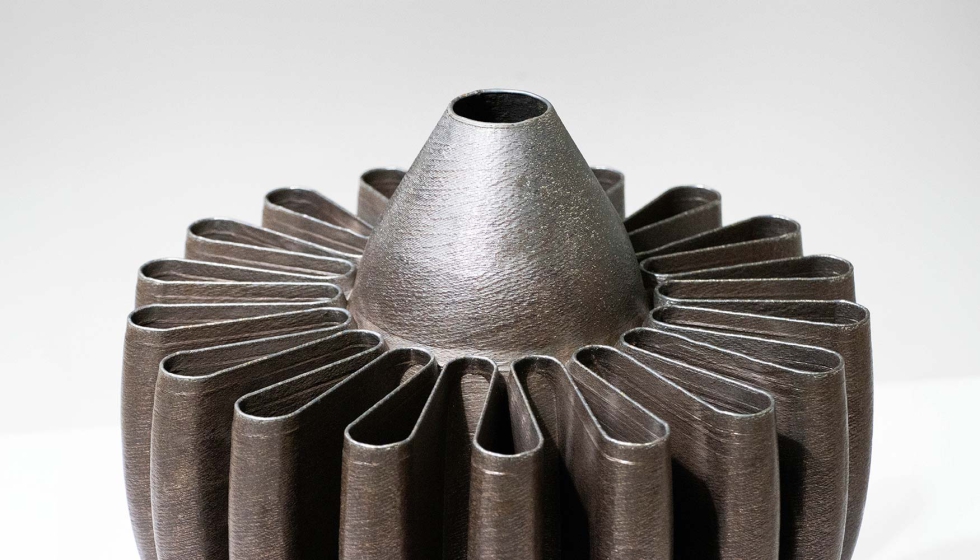 Pieza en metal impresa en 3D por Meltio en Estados Unidos