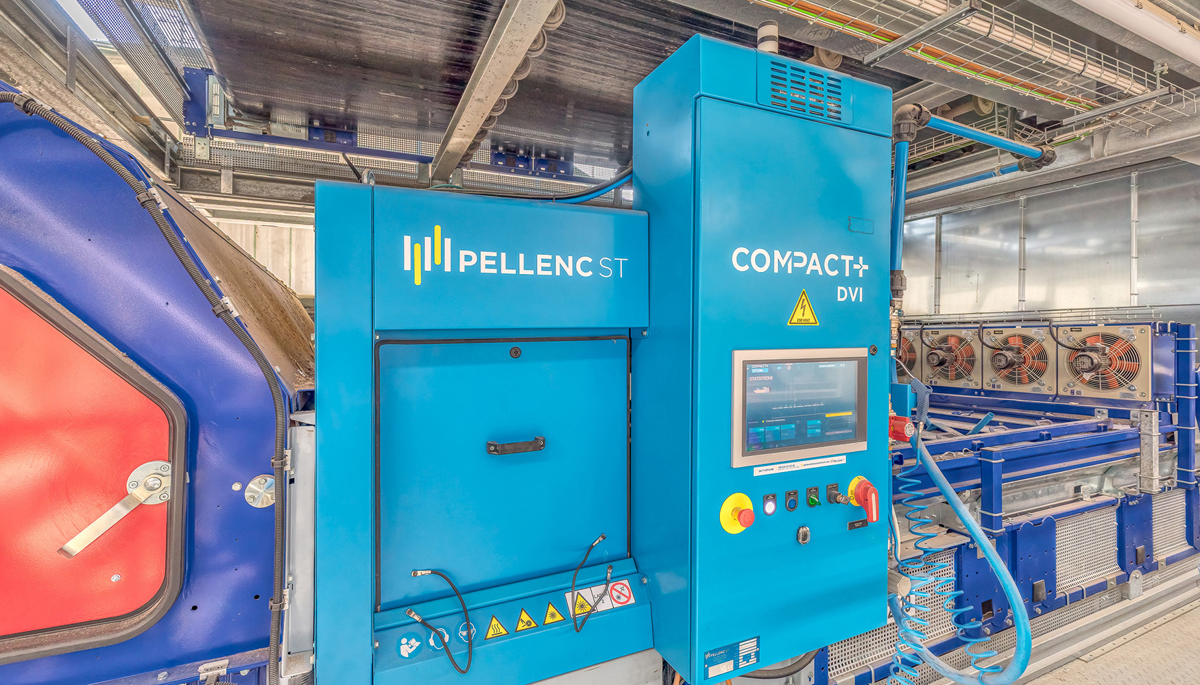 Las m�quinas de Pellenc ST est�n presentes en m�s de 40 pa�ses para clasificar y recuperar materiales de distintos sectores de residuos...