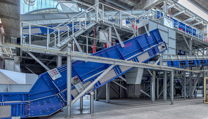 La instalaci�n responde a la creciente complejidad del flujo de papel y cart�n, vinculada a cambios en los h�bitos de consumo...