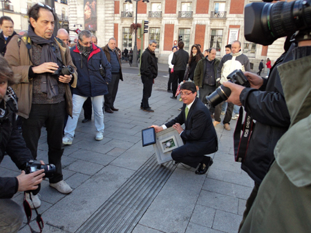 Presentacin de Pavimento Inteligente, el pasado mes de diciembre, en Madrid