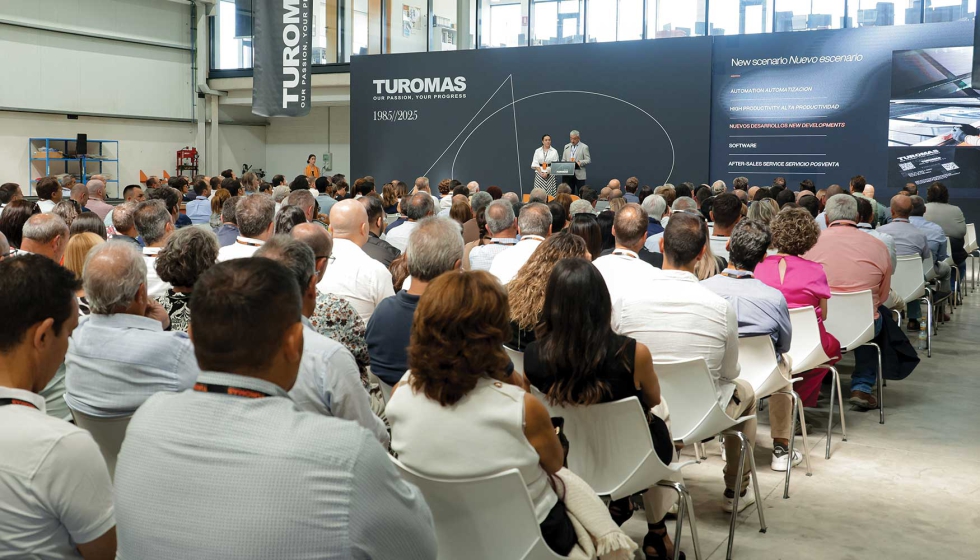 El acto institucional de celebracin del 40 aniversario de Turomas tuvo lugar en Cidet (Centro de Innovacin y Desarrollos Especiales Turomas)...