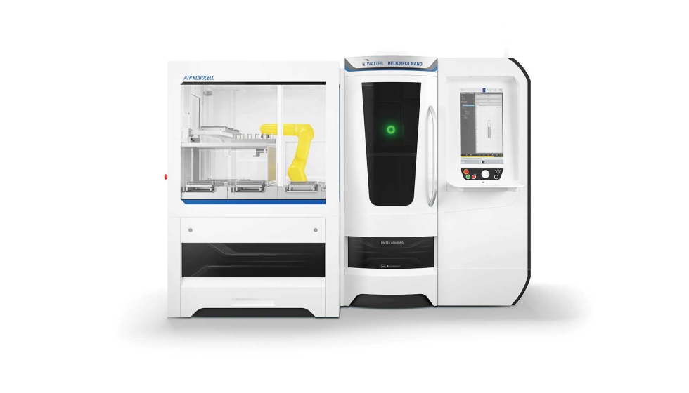 Helicheck Nano es la primera mquina de medicin de la gama de mquinas de medicin Walter que funciona con el sistema operativo C.O.R.E...