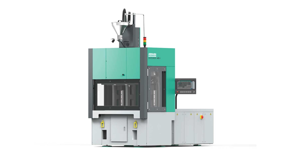 Estreno mundial en la K 2025: la Allrounder 475 V es una mquina de inyeccin vertical compacta, eficiente en consumo energtico, rentable y flexible...