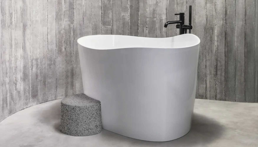 La baera de la coleccin Ohtake es tan escultrica como funcional