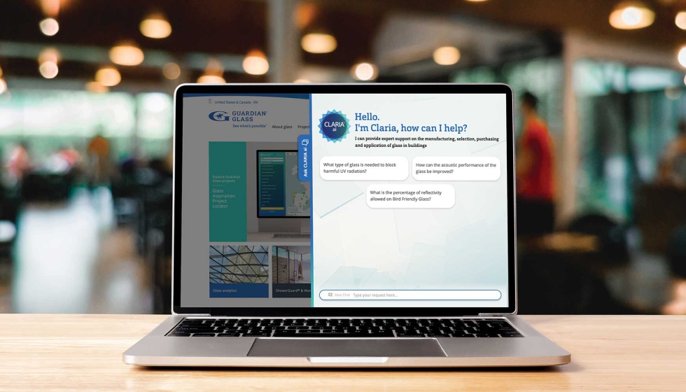 Claria, el nuevo asistente con IA de Guardian Glass