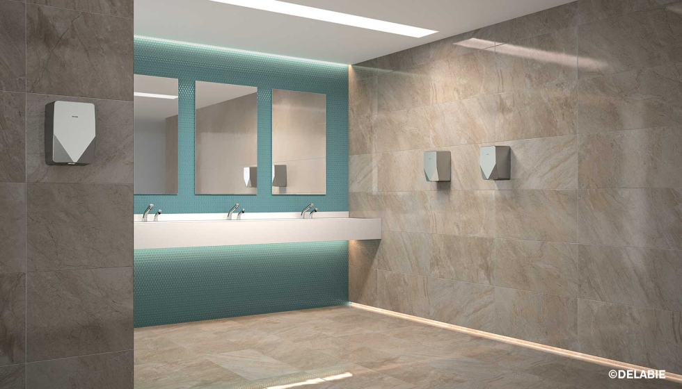 Secamanos de aire pulsado HighFlow Compact