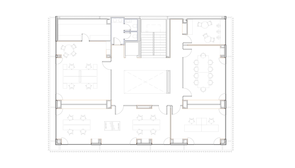 Projeto Extrusax da Noormal Studio. Plantas da Noormal Studio