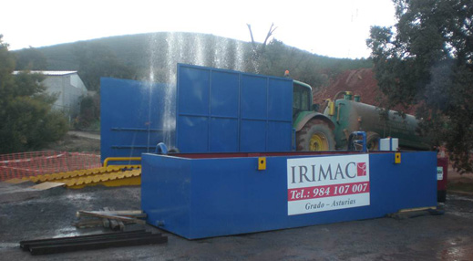 El equipo de Irimac, usado para las obras del AVE