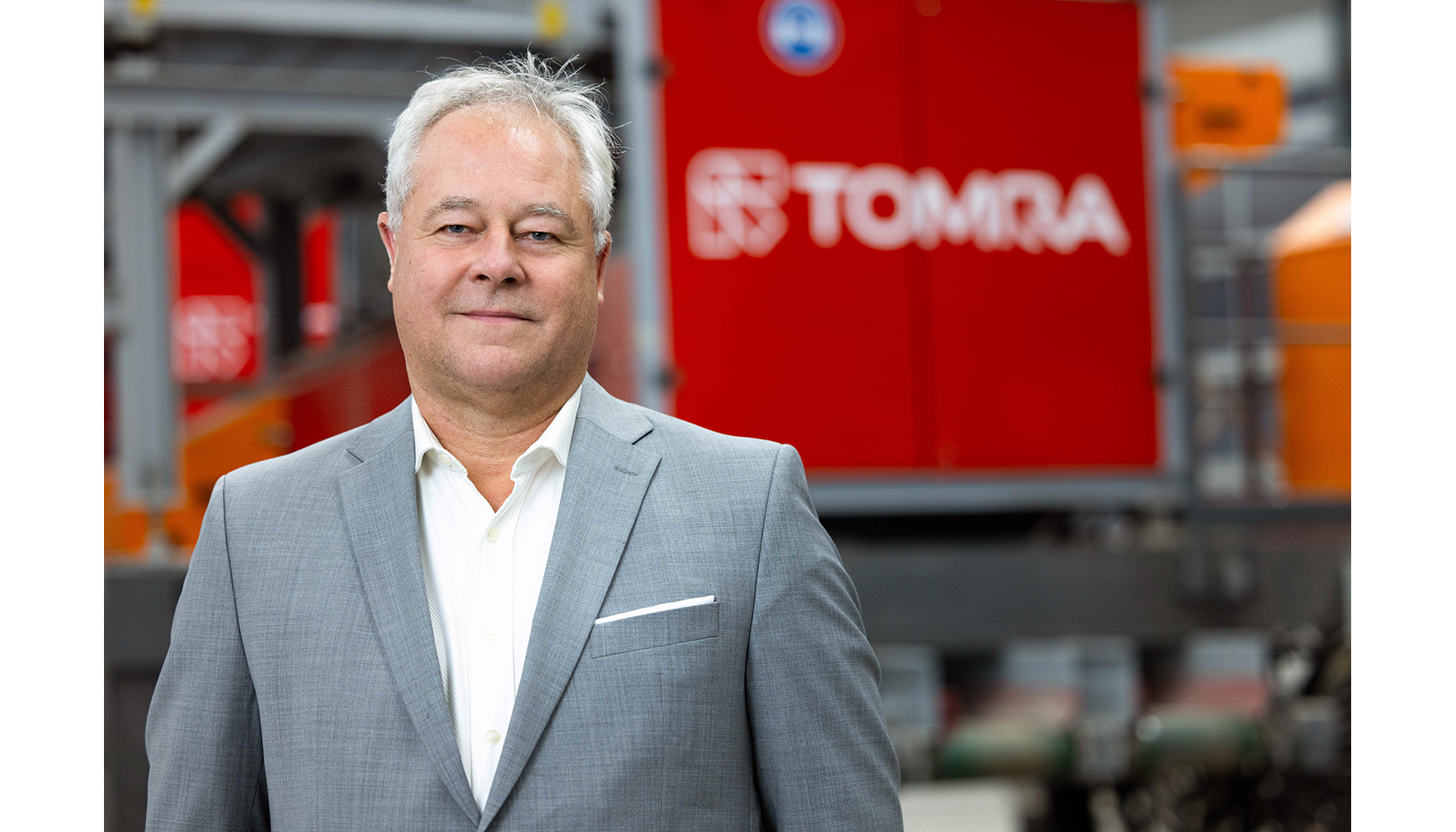 Jens Michael Bergmann, Global Segment Manager Industrial Minerals en Tomra Mining