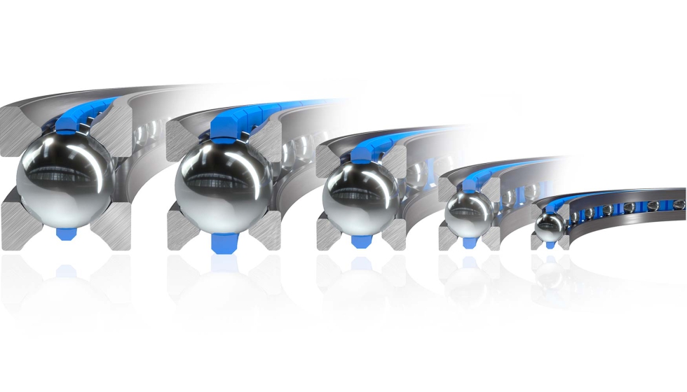 La familia de rodamientos de alambres LER comprende ahora cinco tama�os. El m�s peque�o, el LER 1...