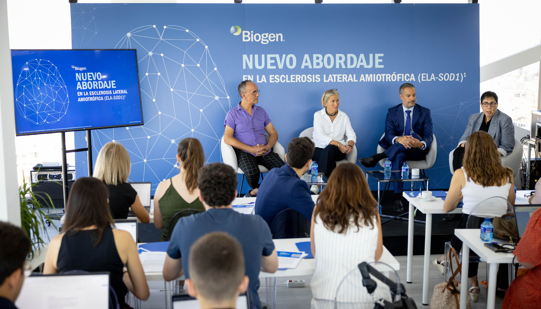 Rueda de prensa ofrecida por Biogen para presentar la disponibilidad en Espa�a de Qalsody