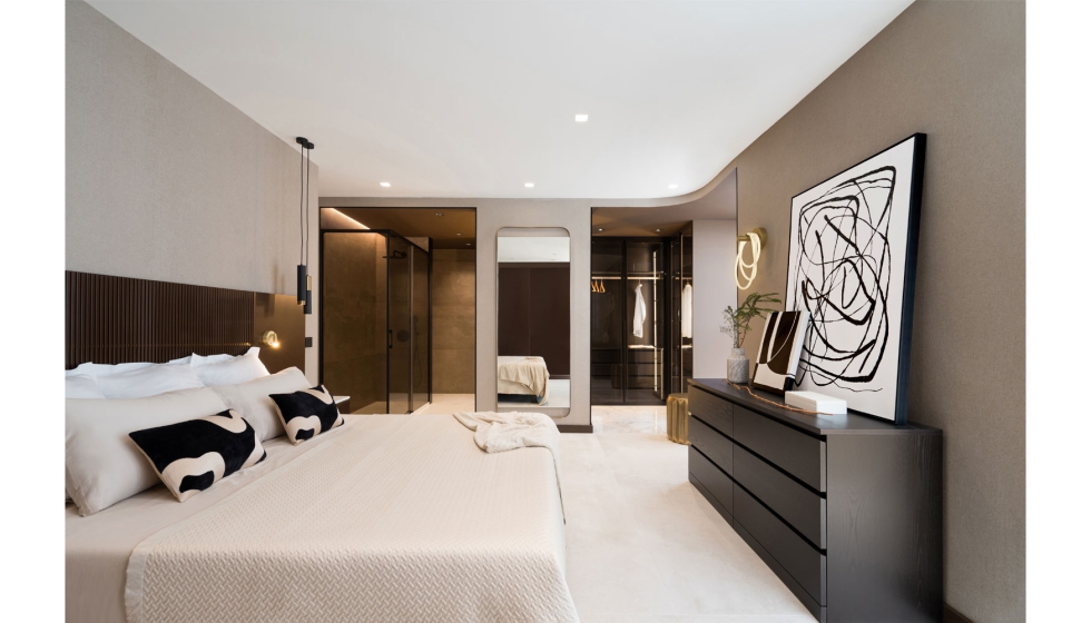  La esencia de todo el proyecto de reforma es el concepto 'open space', que tambi�n se aplica en la suite