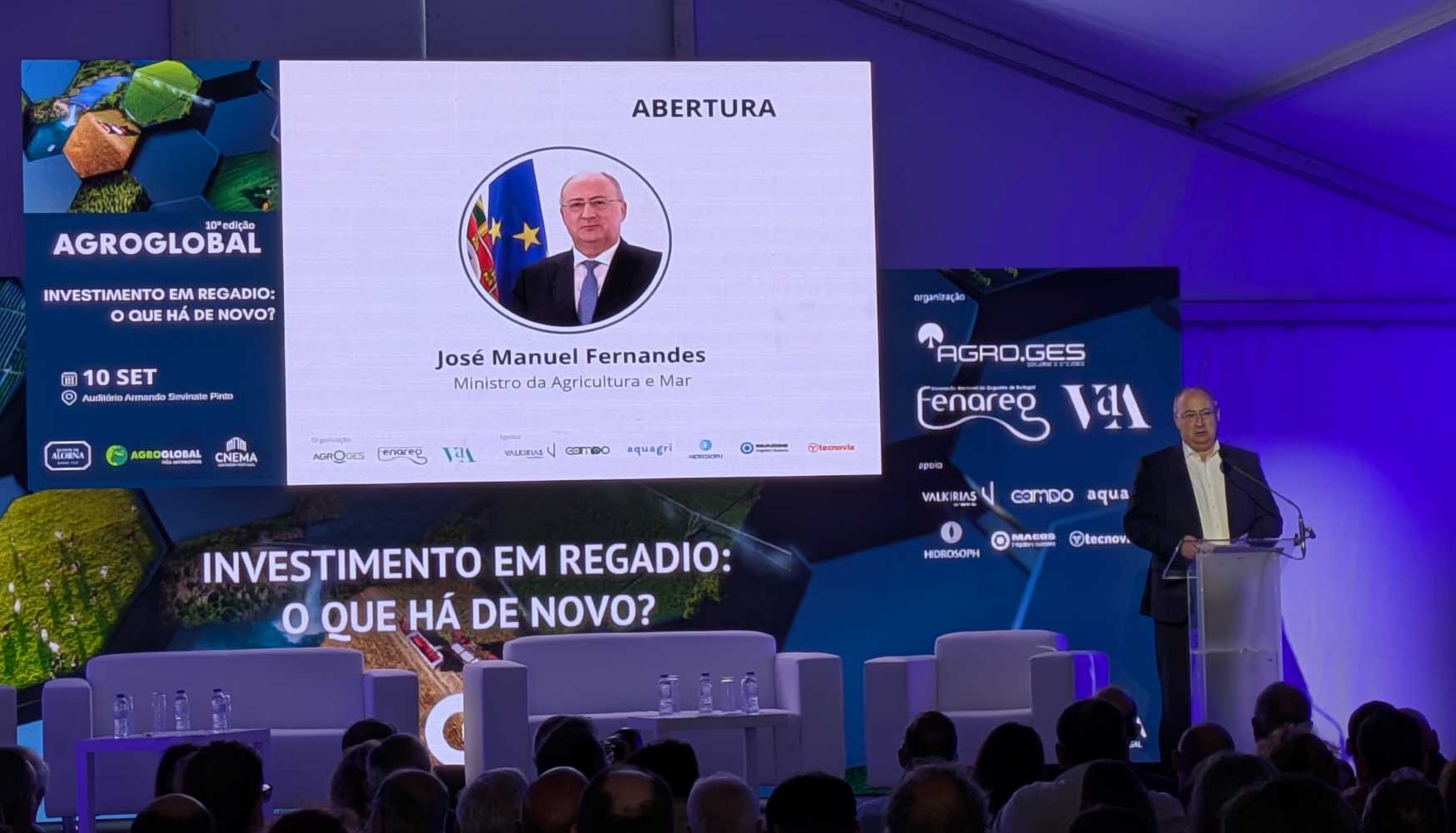 Ministro da Agricultura e Mar, Jos Manuel Fernandes