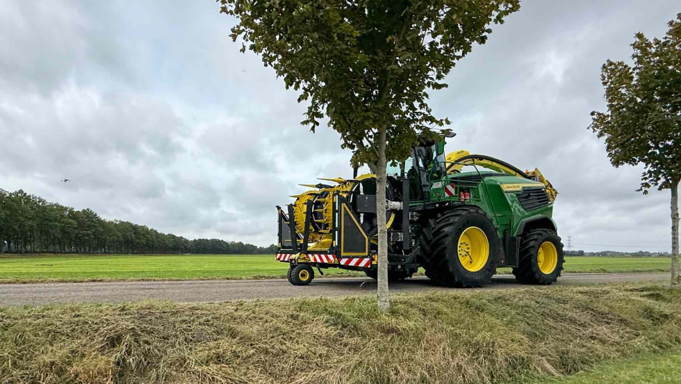 La F9 circulando a 40 km/h
