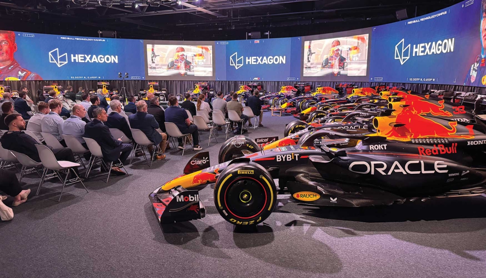 Hexagon Manufacturing Intelligence y Red Bull se unieron para mostrar el vnculo de la innovacin para el sector aeroespacial y la Frmula 1...