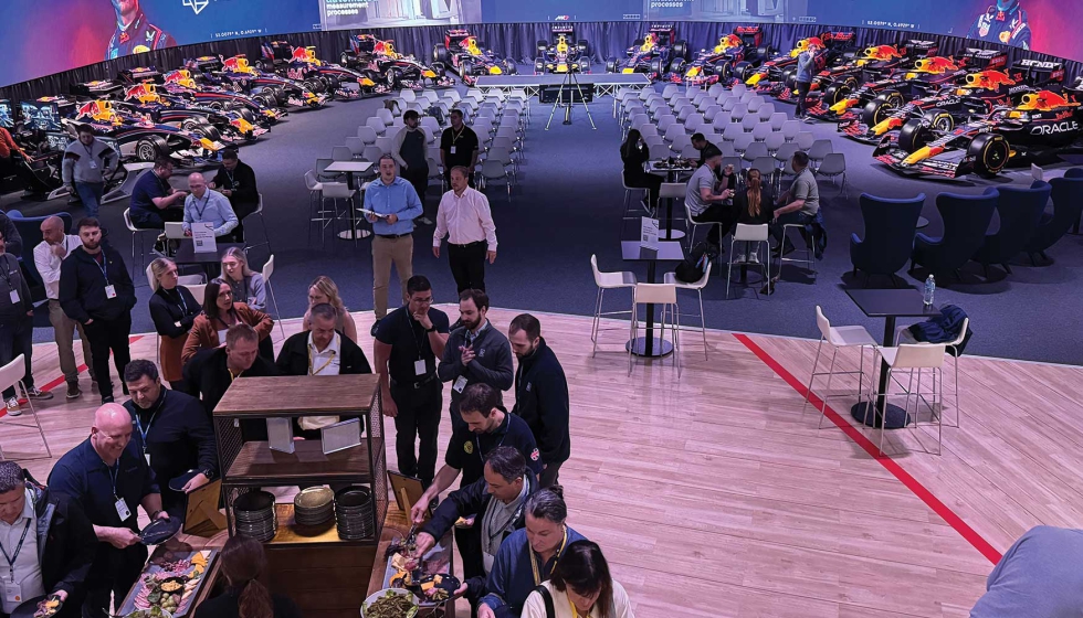 El escenario del evento no poda ser ms atractivo