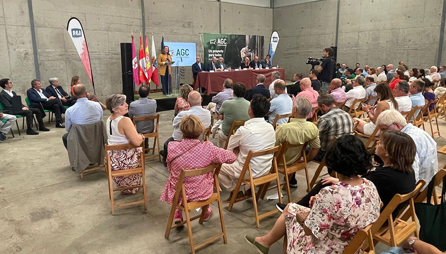 Intervenci�n de la consejera Mar�a Gonz�lez del Corral durante el acto de presentaci�n de LAR-Agroalimentaria