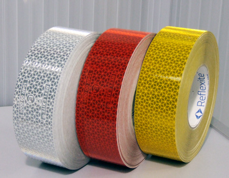 Las nuevas cintas de vinilo estn disponibles en rojo, amarillo y blanco