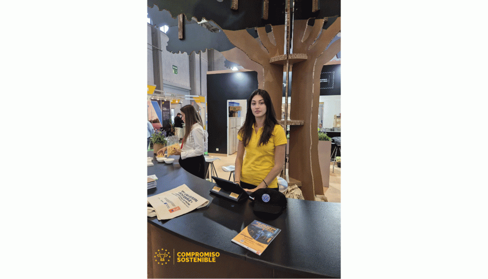 La campa�a europea de Provacuno estuvo muy presente en su stand de Salamaq25