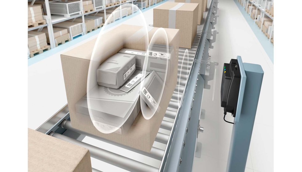 Lector RFID UHF IUT-F191-IO-V1 con interfaz IO-Link