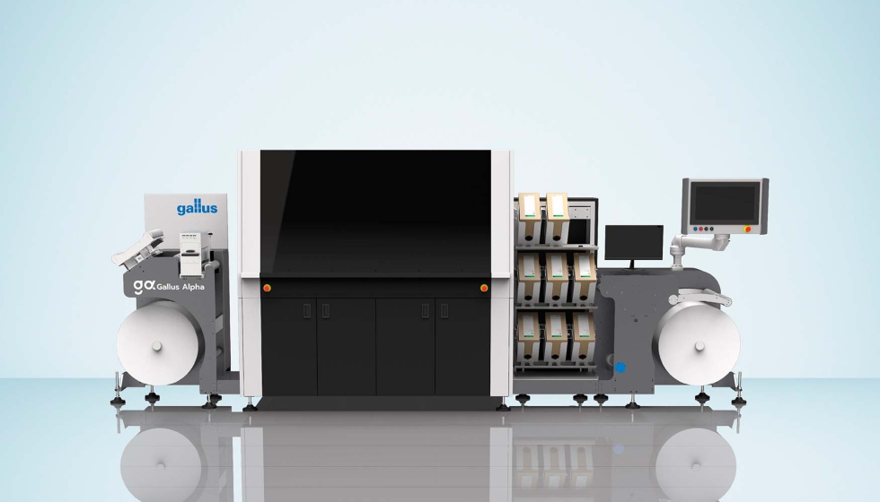 Gallus Alpha, equipo de impresin digital compacto para una entrada fluida en la produccin digital de etiquetas