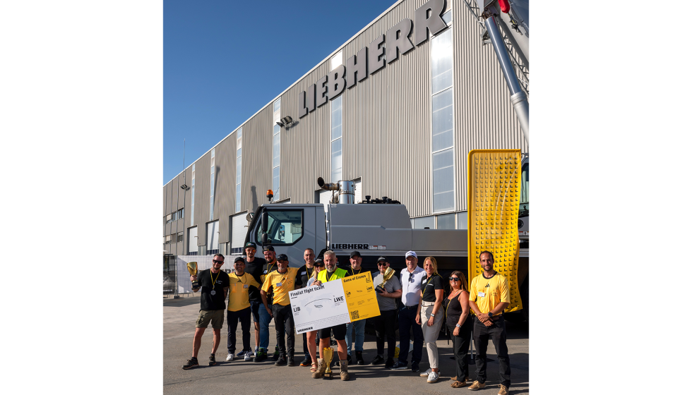 'Game of Cranes', la competicin organizada por Liebherr...