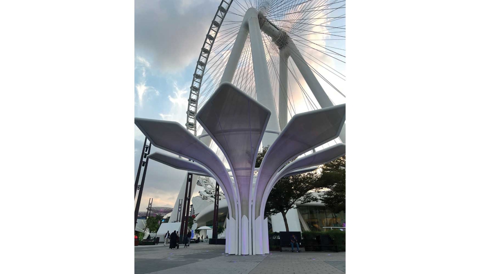 En el proyecto se han empleado 2.000 m2 de membrana Soltis Veozip