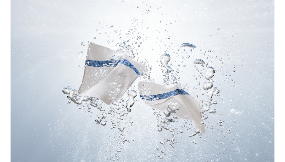 Foto de Mewa lava sus textiles reutilizables con una tecnologa propia que reduce el consumo de agua