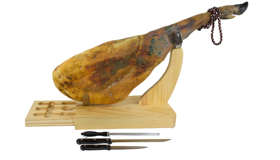 Jamonero con caj�n