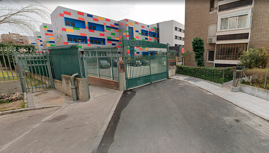 El Colegio Agustiniano est� ubicado en el madrile�o barrio de La Estrella, dentro del distrito de Retiro
