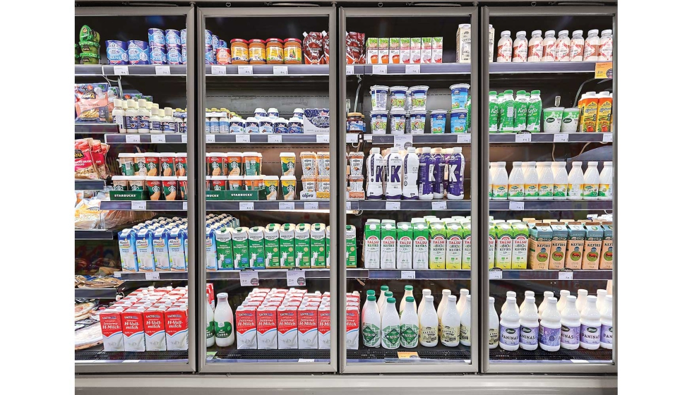 Nevera vertical con vidrio Clearsight Lite