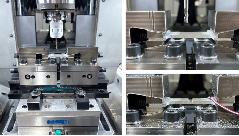 Figura 5. Montaje experimental en los ensayos realizados