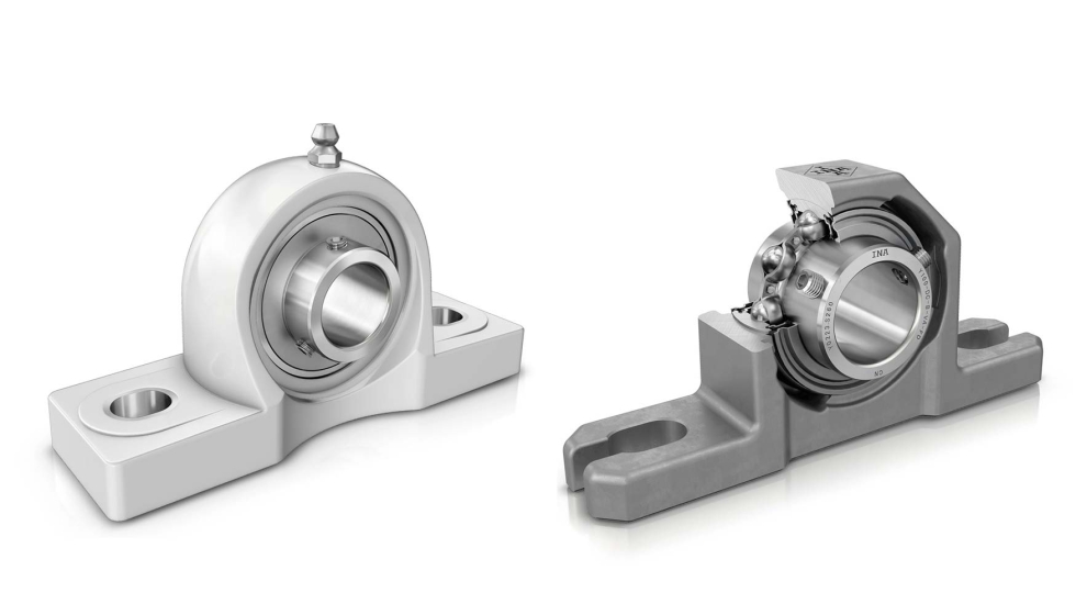 Dise�ados espec�ficamente para la industria de alimentos y bebidas: los nuevos rodamientos insertables con soportes. Foto: Schaeffler...