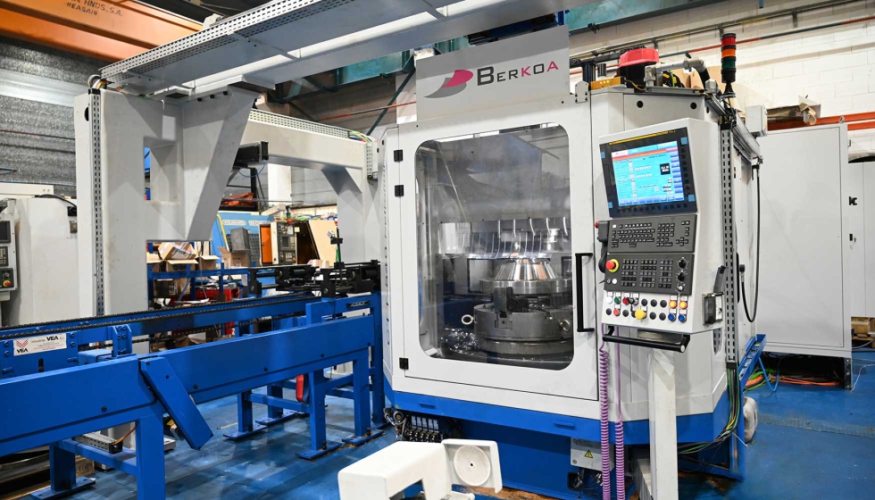 El trabajo del equipo de Berkoa se puede apreciar en la �nueva cara� de la m�quina