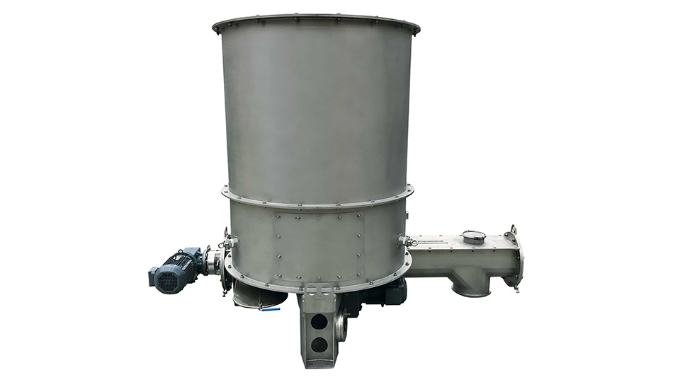 Open Area | FG/CE07 - The Coperion MechaTron FB Feeder has a flat bottom design, featuring vertical hopper walls and a bottom-driven agitator...