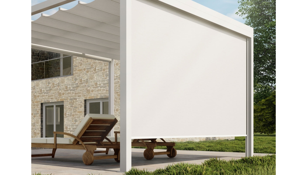 Compatibilidad con el toldo vertical KLAIS 110