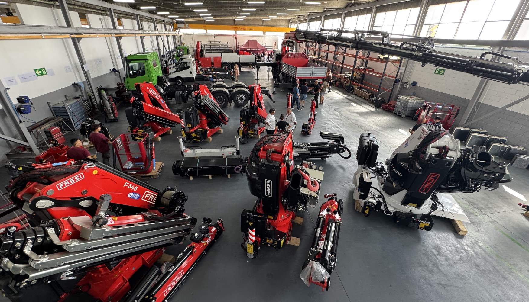 Interior de una de las dos grandes naves con las que cuentan las nuevas instalaciones