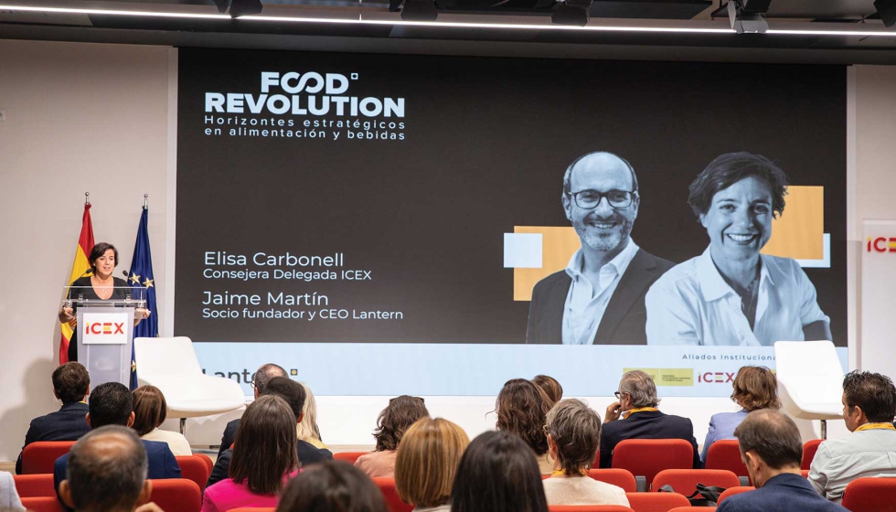 Elisa Carbonell, Consejera delegada de ICEX, durante la presentacin el estudio