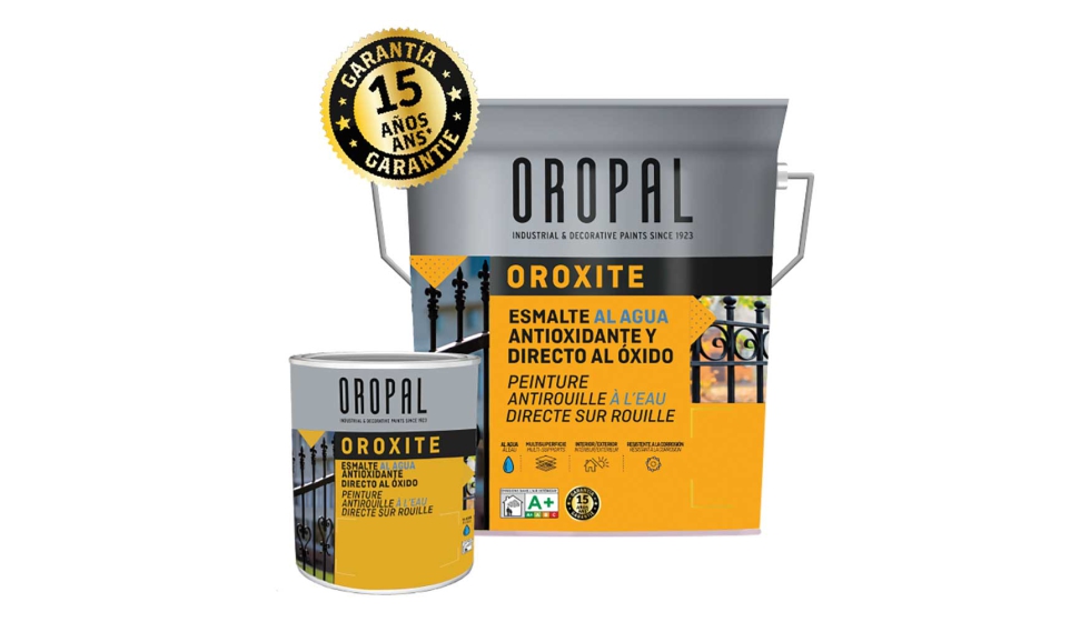 Esmalte al agua Oroxite