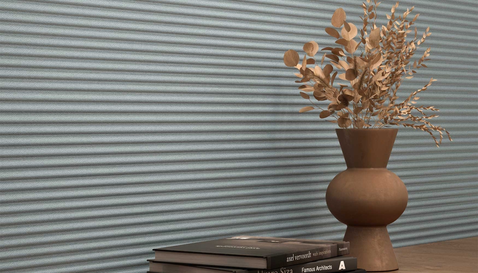 Colecci�n Miyaco de Keraben concepto color azul, car�cter sereno y elegante