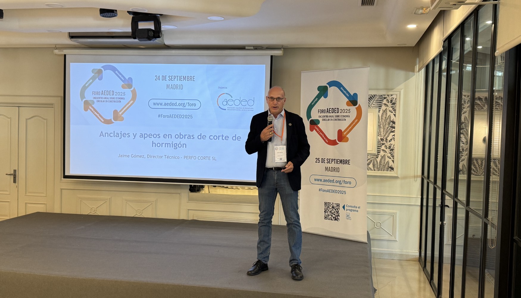 Jaime Gmez, director tcnico de Perfo Corte