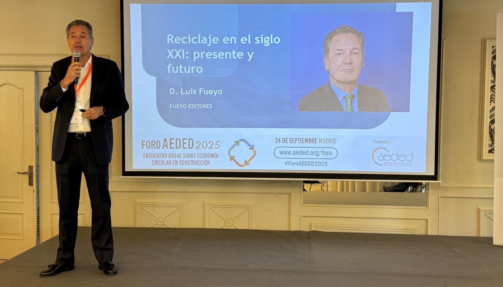 Luis Fueyo, director de Fueyo Editores