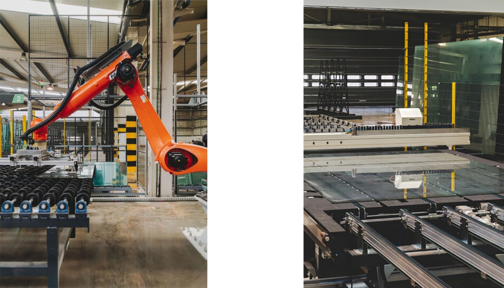 La fbrica de mamparas de Anadia nace con una vocacin de automatizacin total