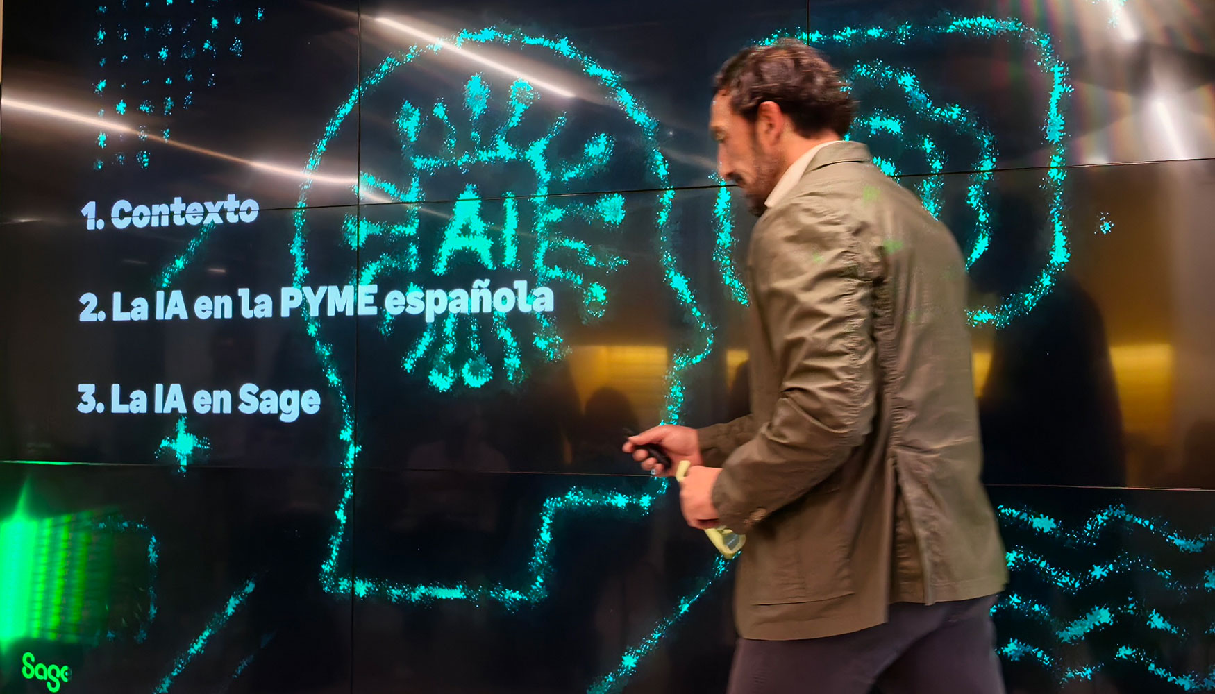 Jos� Luis Mart�n Zabala, director general de Sage Iberia