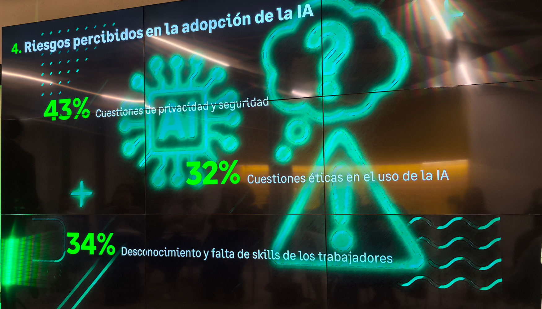 La seguridad y la privacidad, principales riesgos percibidos para la adopci�n de la IA